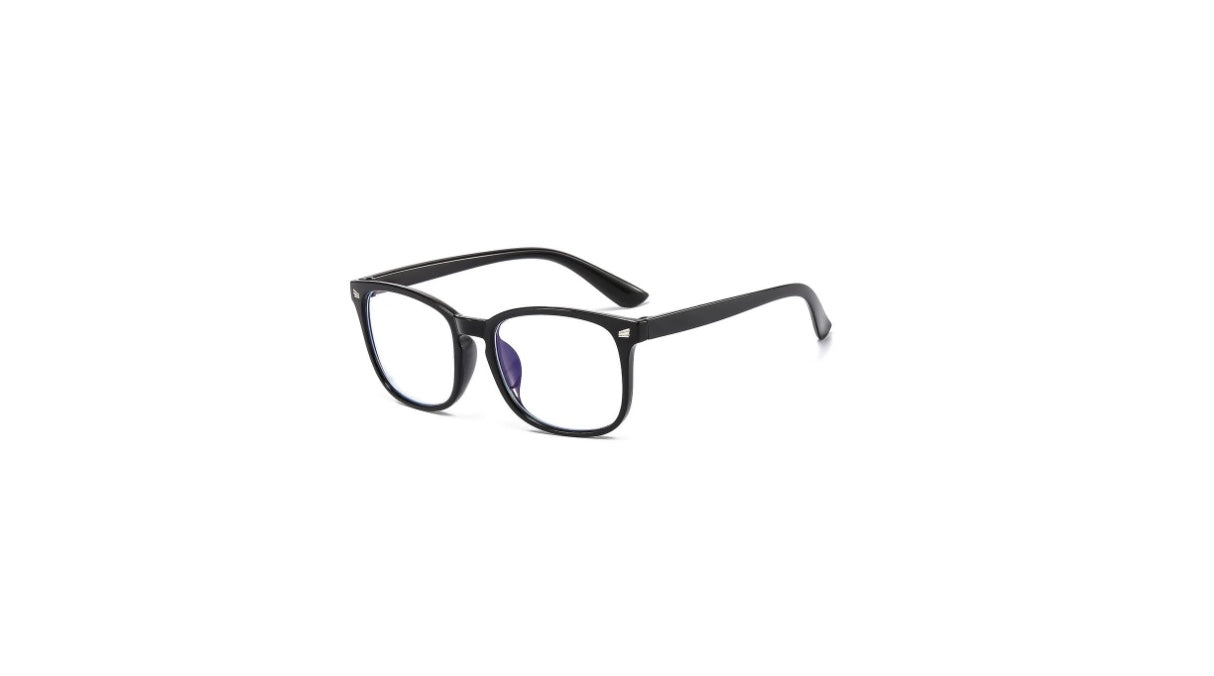 Silver Blank Blue Light Glasses