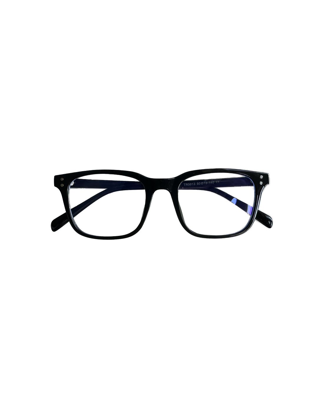 Silver Cursive Blue Light Glasses