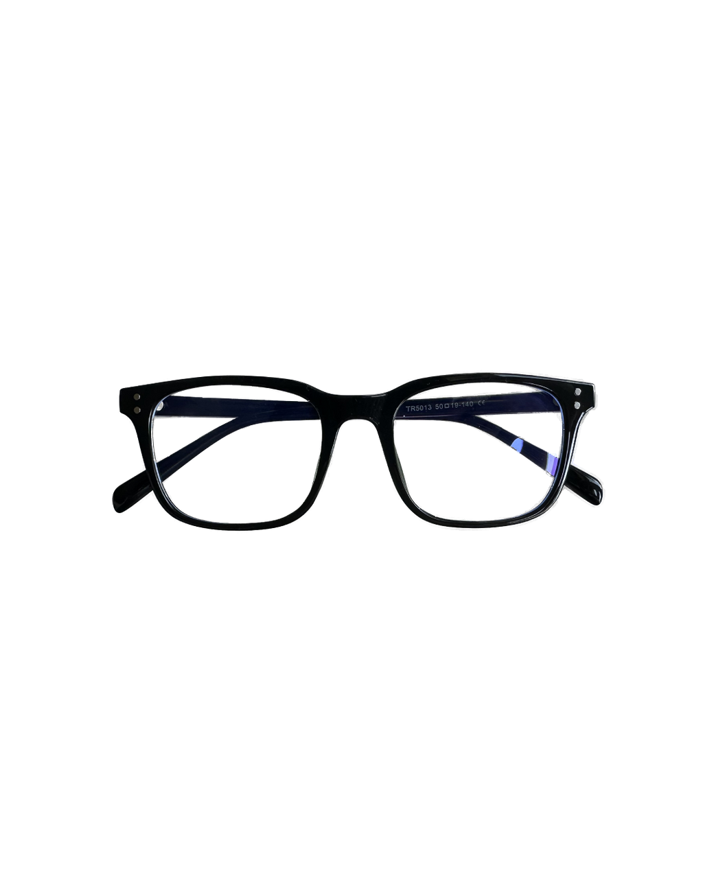 Silver Cursive Blue Light Glasses