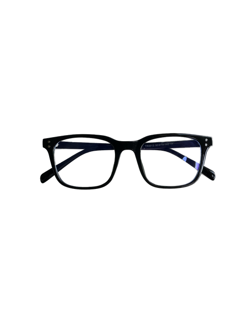 Silver Cursive Blue Light Glasses